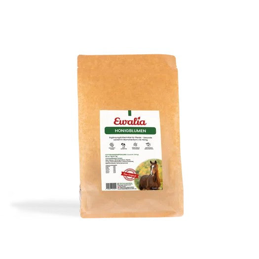 EWALIA Honigblumen Leckerli für Pferde 1kg