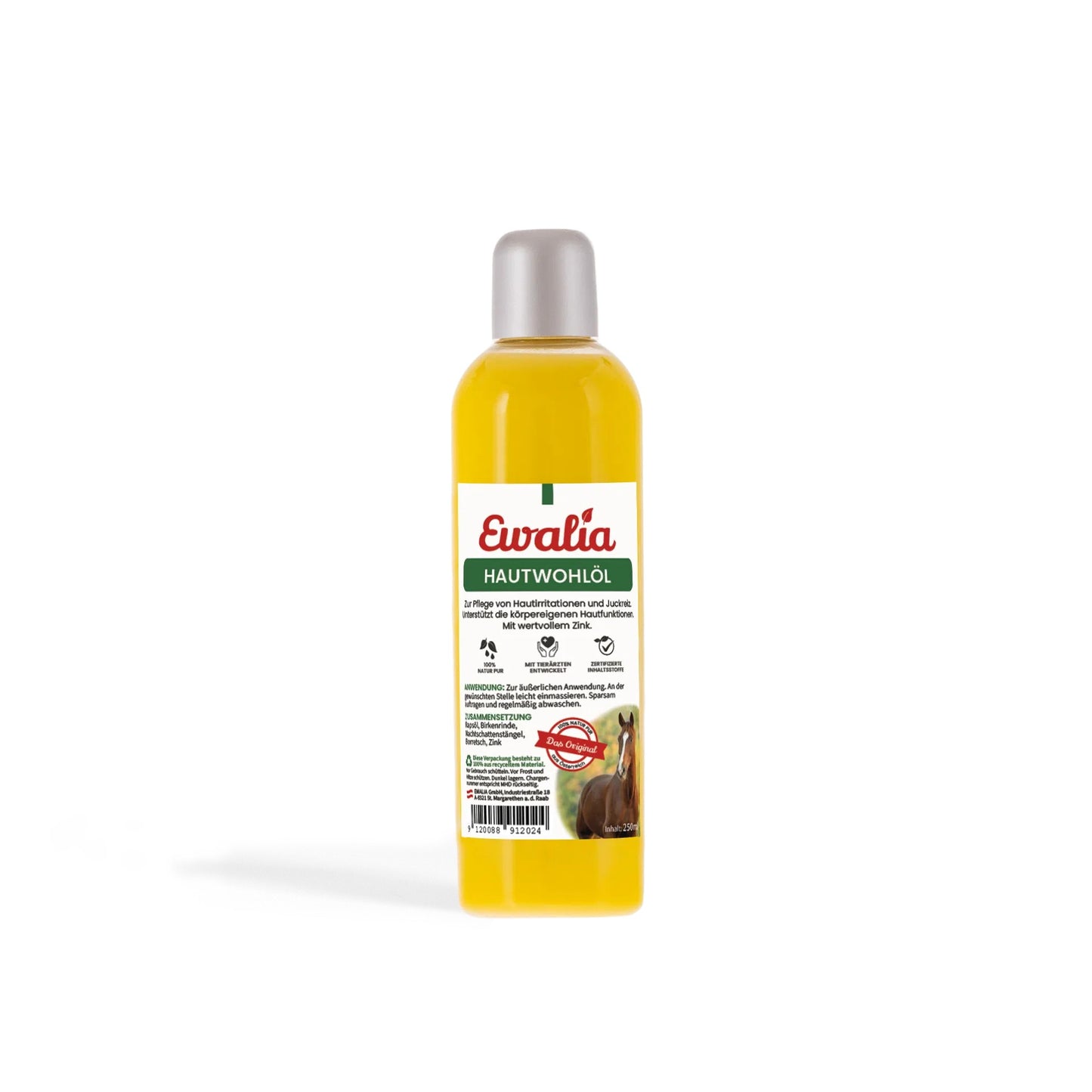 EWALIA Hautwohlöl für Pferde 250 ml
