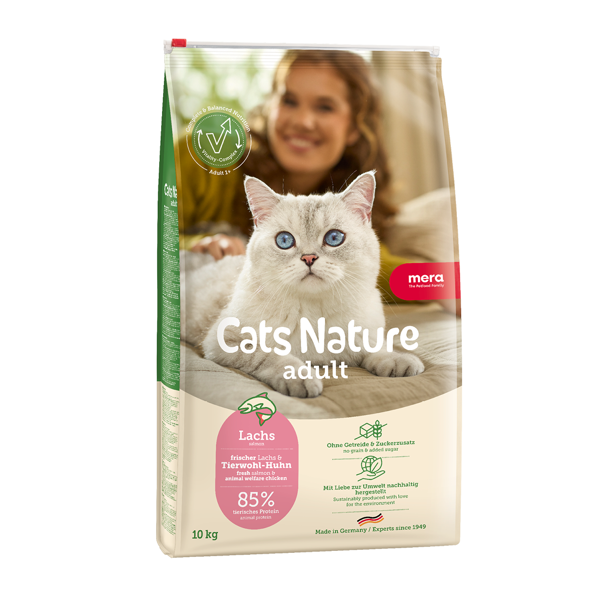 mera Cats Nature Adult Lachs Trockenfutter