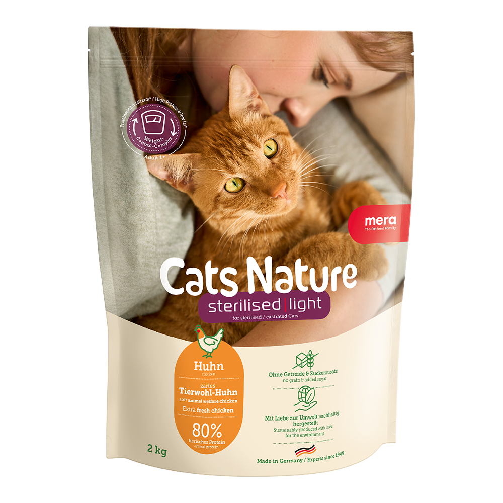 mera Cats Nature Adult Sterilised Huhn