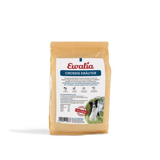 EWALIA Crossis Kräuter für Hunde 400g