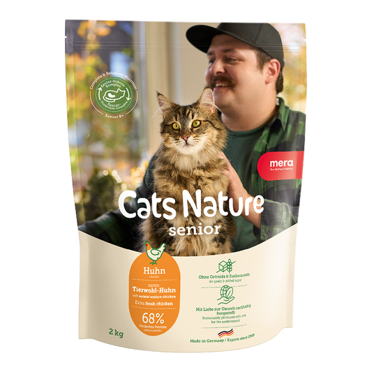 mera Cats Nature Senior Huhn