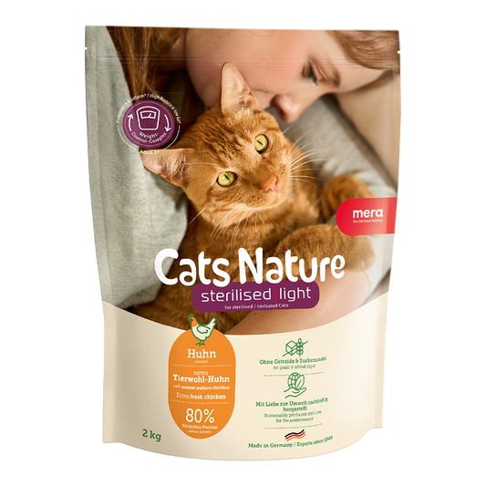 mera Cats Nature Adult Sterilised Huhn
