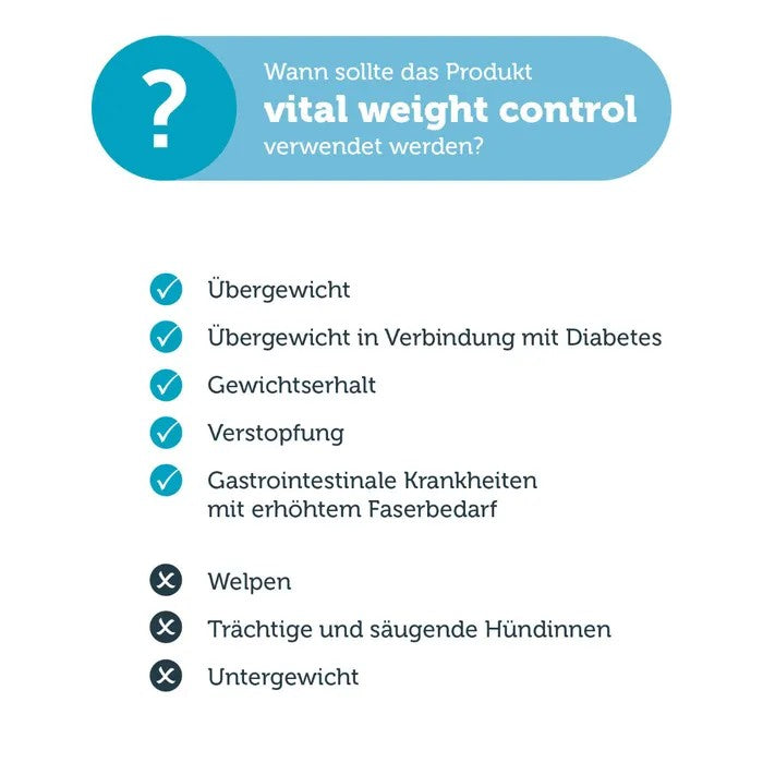 mera weight control Hund Nassfutter 6x400g