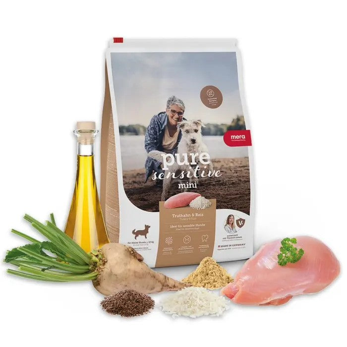 mera pure sensitive Mini Truthahn & Reis 4kg