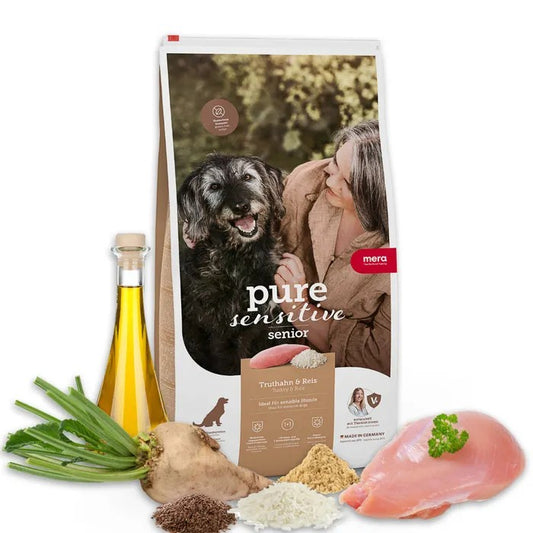 mera pure sensitive Senior Truthahn & Reis 12,5kg